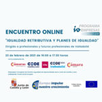 Encuentro online igualdad