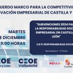 Jornada CEOE Valladolid IV Acuerdo Marco Subvenciones RSE